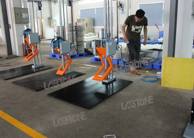 Free Fall Drop Tester with Steel base Performs Impact Tests of Packged Products