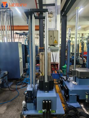 Shock Test System capable of generating half sine pulses from 20 to 10000 m/s squared for specimen testing